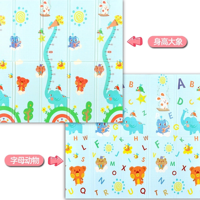 XPE Foldable Baby Crawling Play Mat Thickened Soft Kids Game Mat for Home Use|Baby Play Mats & Activity Gyms