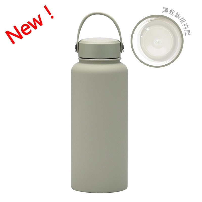 Stylish Solid Color Stainless Steel Vacuum Flask 1pc|Home & Kitchen Accessories