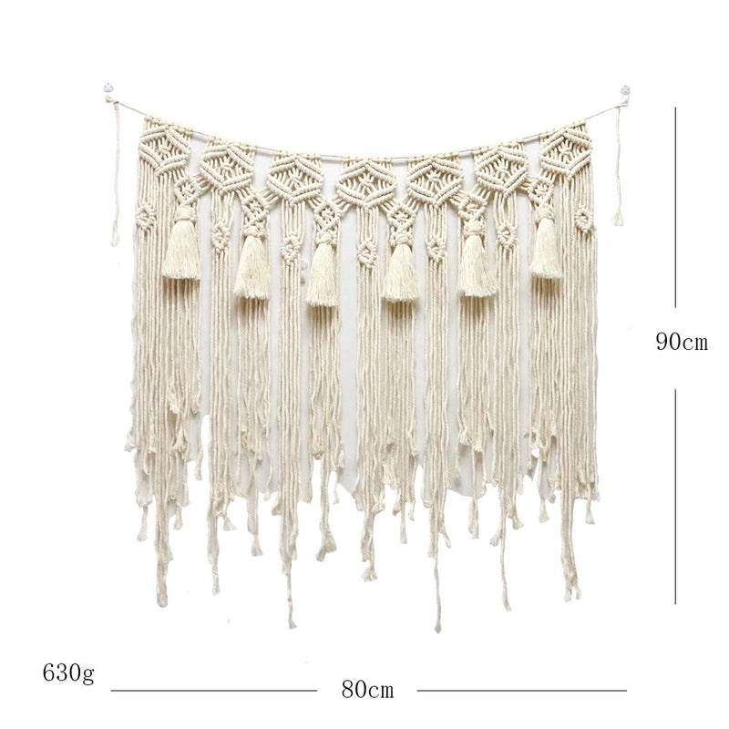 Cotton Pendant Vacation Decor Solid Color Artificial Accessories|Home Decor