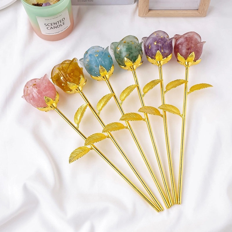 Delicate Alloy Flower Crystal Charm | Jewelry Accessories