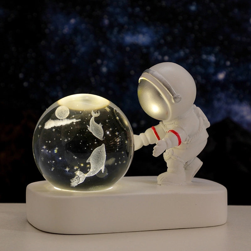 Astronaut Starry Night Light for Office Desk Luminous Decorative Lamp Unique Birthday New Year Gift|Home Decor Lighting