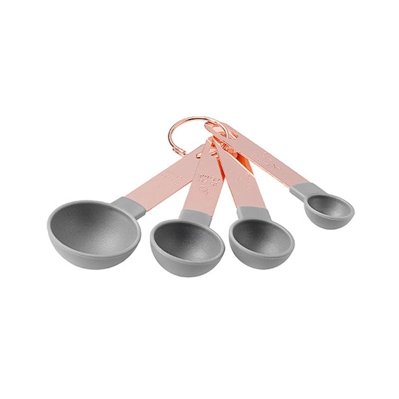 Stylish Geometric Stainless Steel Measuring Spoon Set 1 Piece | Kitchen Gadgets