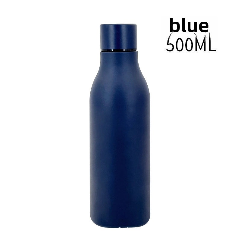 Stainless Steel Vacuum Coke Bottle Double Layer 304 Large Capacity Sports Water Cup|户外运动水杯