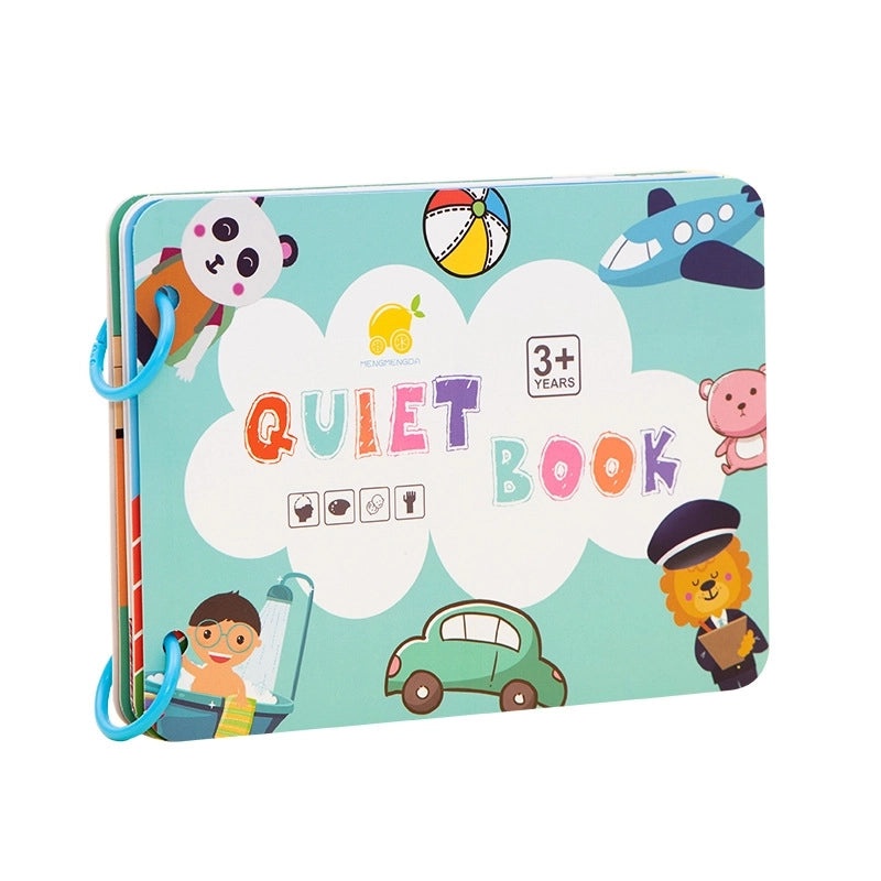 Children's Interactive Busy Book for Early Education and Quiet Learning|Educational Toys