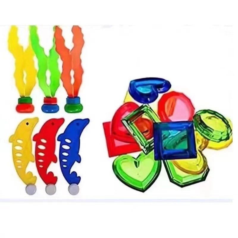 Kids Summer Swimming Pool Dive Toy Set | Outdoor Water Toys