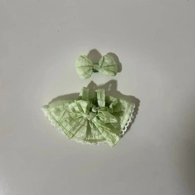 Cute 17cm Vinyl Plush Doll Clothes Set | Doll Clothes Accessories