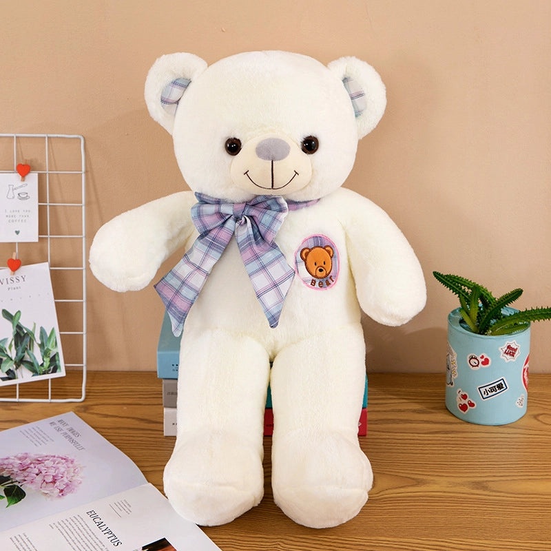 Valentine's Day Plush Bear Stuffed Toy with Soft PP Cotton Filling|Plush Toys & Stuffed Animals