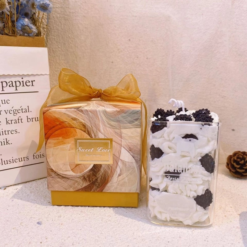 Elegant Multicolor Scented Soy Wax Candle for Home & Party Decor