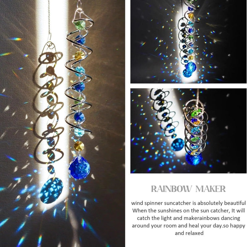 Elegant Multicolor Water Drop Crystal Alloy Pendant | Jewelry & Accessories