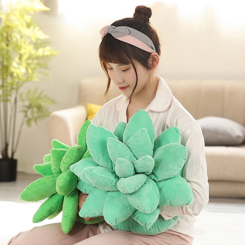 Succulent Pillow Plush Toy for Office and Home Comfort | Home Decor & Cushions