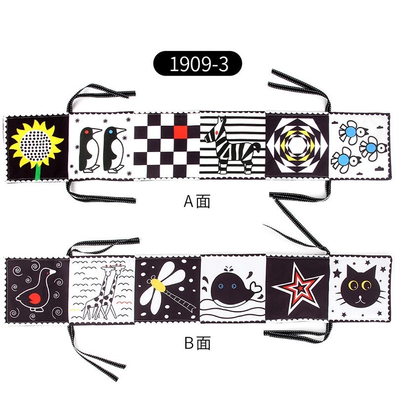 Soft Baby Fabric Book with Cartoon Designs|Baby Toys & Learning Books