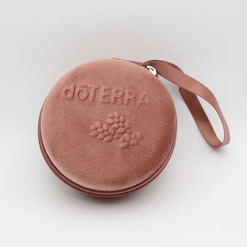 12-slot Velvet Essential Oil Storage Bag for 1ml-2ml Roller Bottles | Essential Oil Storage Bags