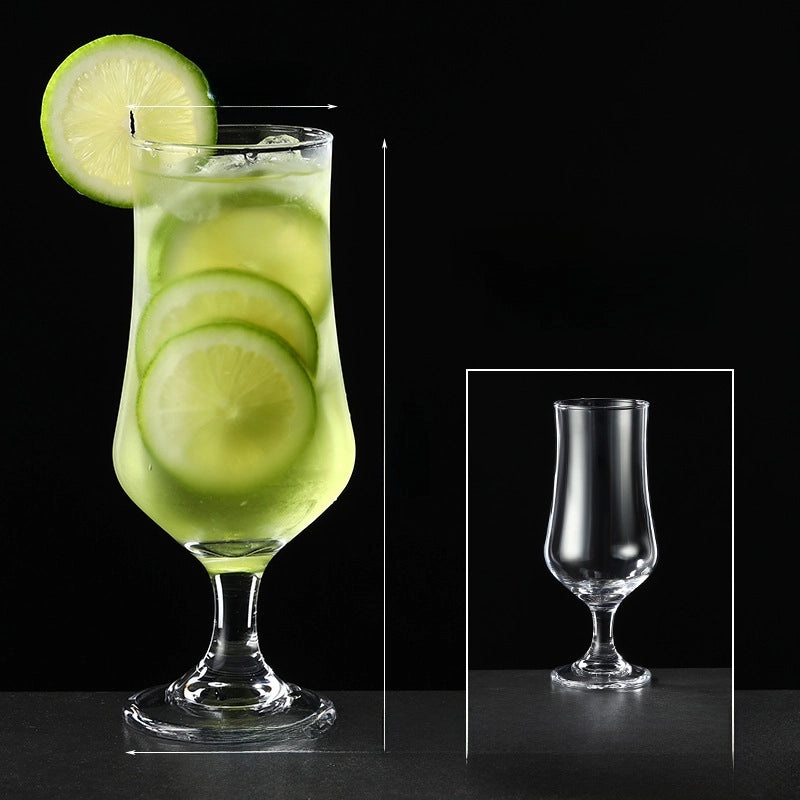 Large Capacity Glass Juice Cup for Milk Tea Mojito Cocktail Bars | Drinkware & Glassware