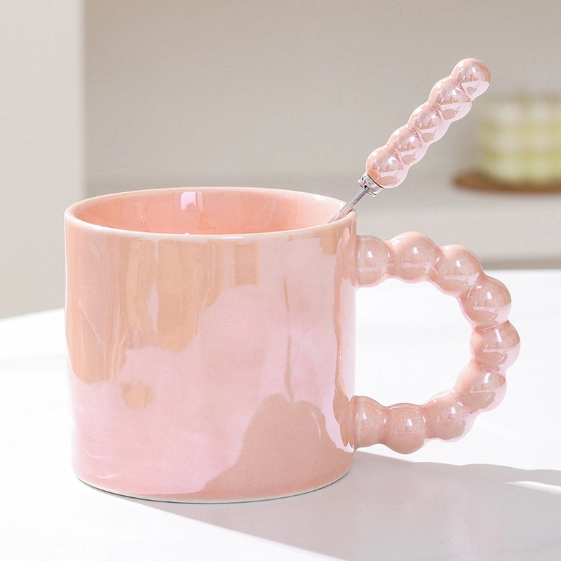 White Porcelain Water Bottle for Casual Vacation Use 1 Piece | Travel Accessories