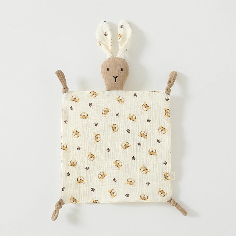 Soft Cotton Baby Rabbit Soothing Doll Blanket with Antennae | Baby Comfort Toys