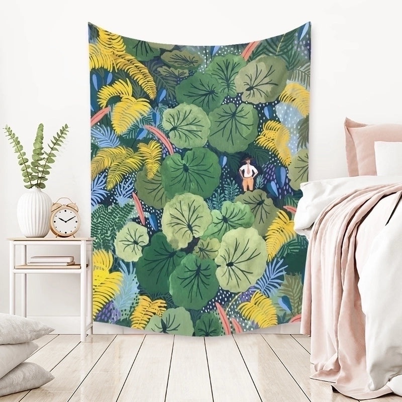 Stylish Comic Art Tapestry Wall Hanging Background Cloth | Home Decor & Wall Art