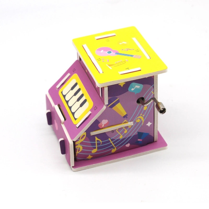 Music Box Panoramic Keyboard Paper Toys | Musical Paper Toy Set
