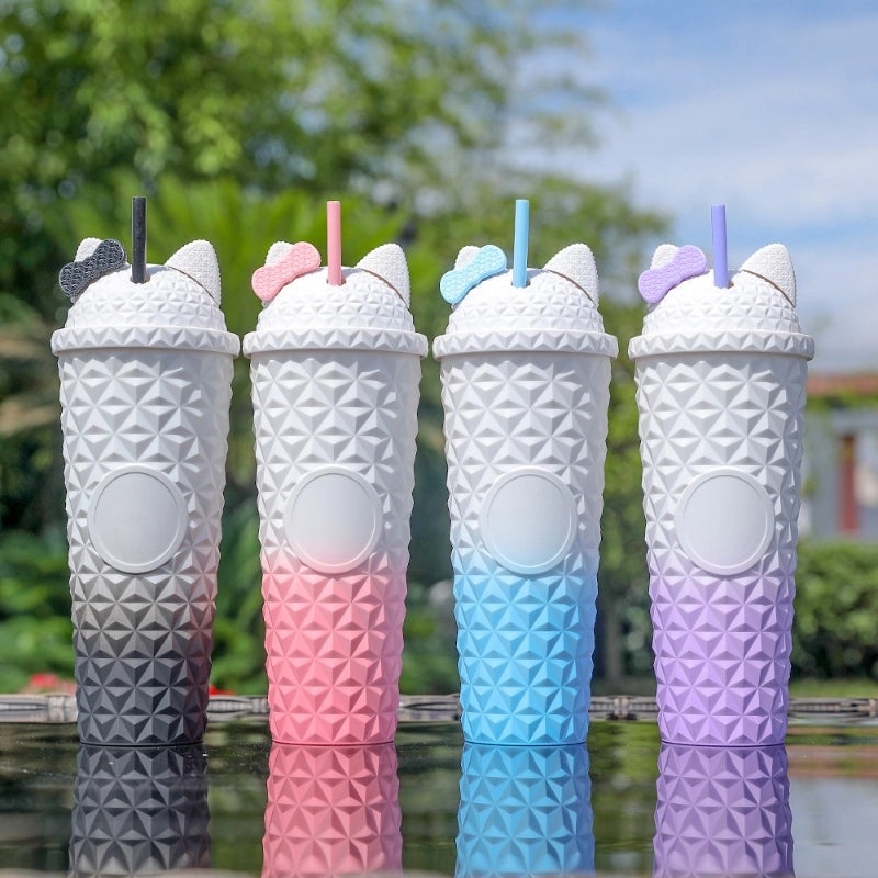 Stylish Solid Color Casual Elegant AS PP Water Bottle Single Piece|Drinkware & Water Bottles