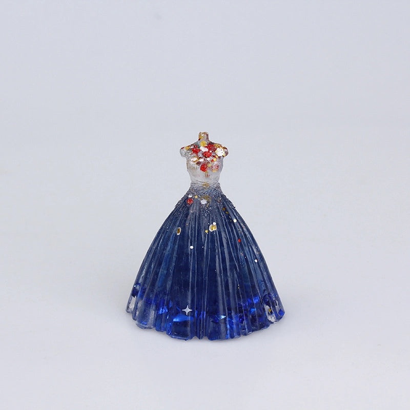 Romantic Minimalist Dress Resin Ornaments Elegant Synthetic Decorative Accessories|Home Decor Ornaments