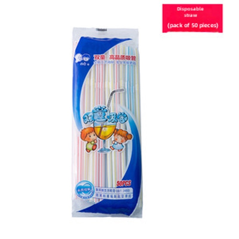 Disposable Individually Wrapped Colorful Drinking Straws for Kids, Pregnant and Postpartum Women | Baby & Kids Accessories