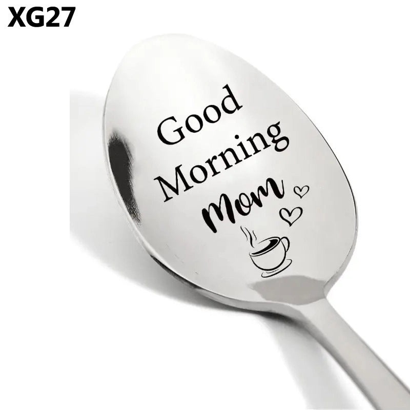 Trendy Stainless Steel Lettered Tableware Single Piece|Home & Kitchen Tableware