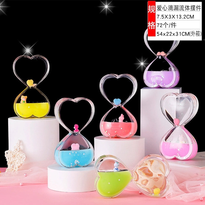 Creative Cartoon Liquid Oil Drop Ornament Transparent Acrylic Pressure Relief Craft|Home Decor Gifts