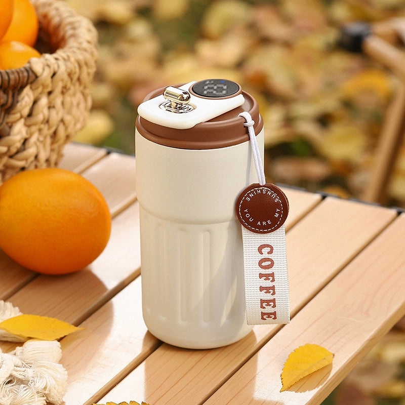 Unisex Casual 316 Stainless Steel Leakproof Insulated Bottle Solid Color