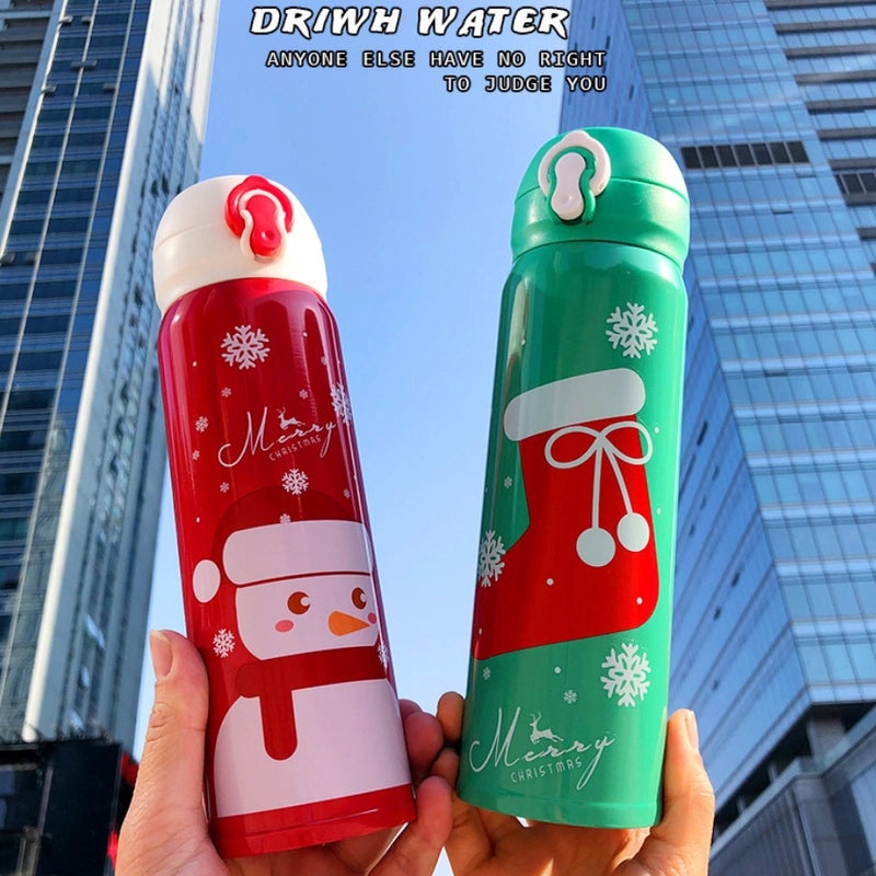 Christmas Tree Letter Stainless Steel Cup Charm Cute Daily Use Accessory | Jewelry & Accessories