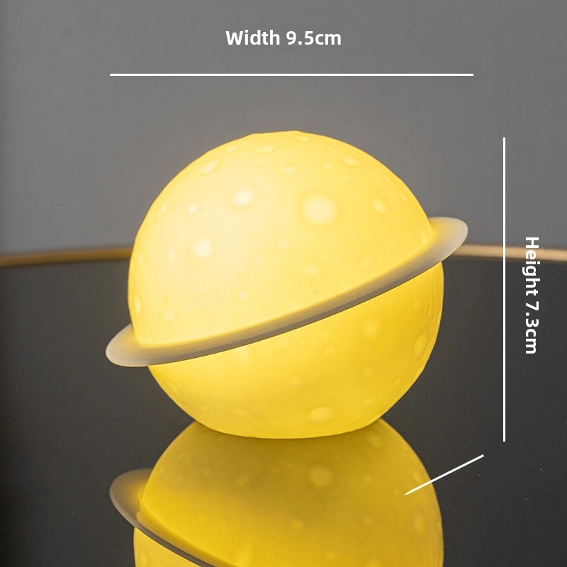 Creative Moon Night Light Kids Gift Bedside Table Lamp Astronaut Theme Decorative Headlamp|Home Decor Lighting