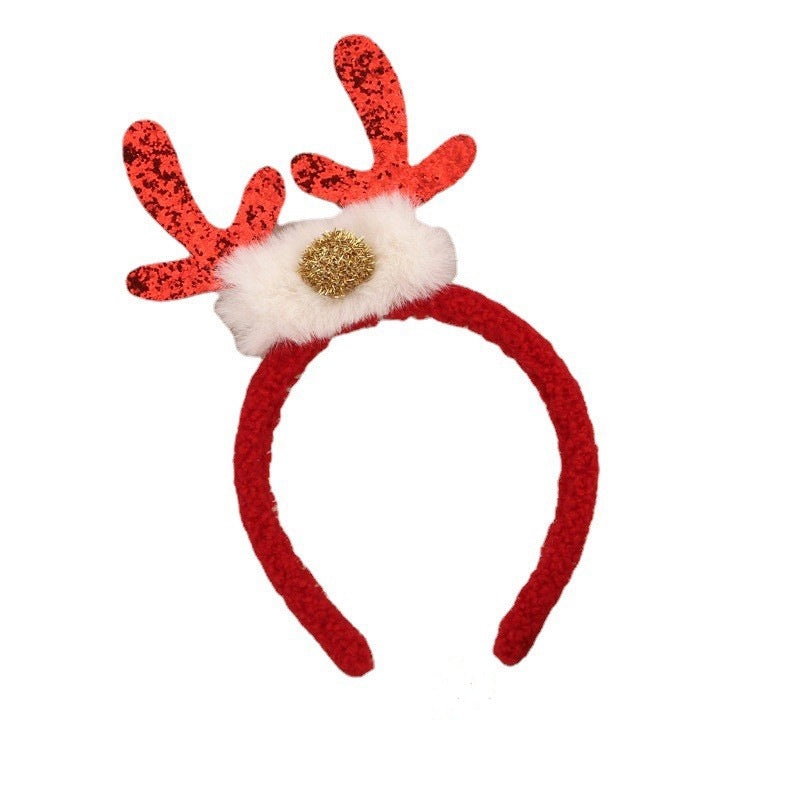 Minimalist Christmas Antler Hair Band Daily Holiday Accessory | Hair Accessories