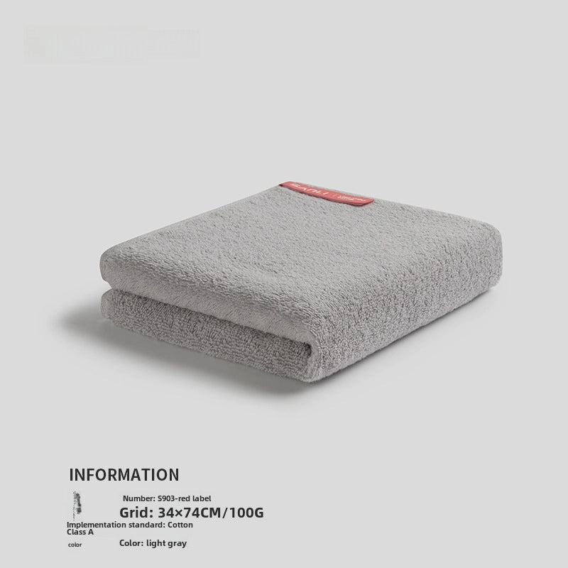 Sanli Pure Cotton Thick Absorbent Bath Towel White for Home, Hotel, Beauty Salon, Barber Shop | Home & Living Textiles