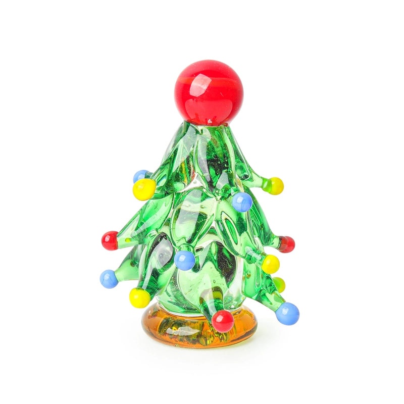 Minimalist Classic Glass Christmas Tree Decoration for Indoor Festival|Home Decor