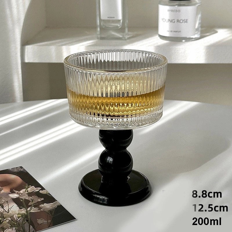 Elegant Solid Color Wine Glass - Casual & Glamorous Design | Home & Kitchen