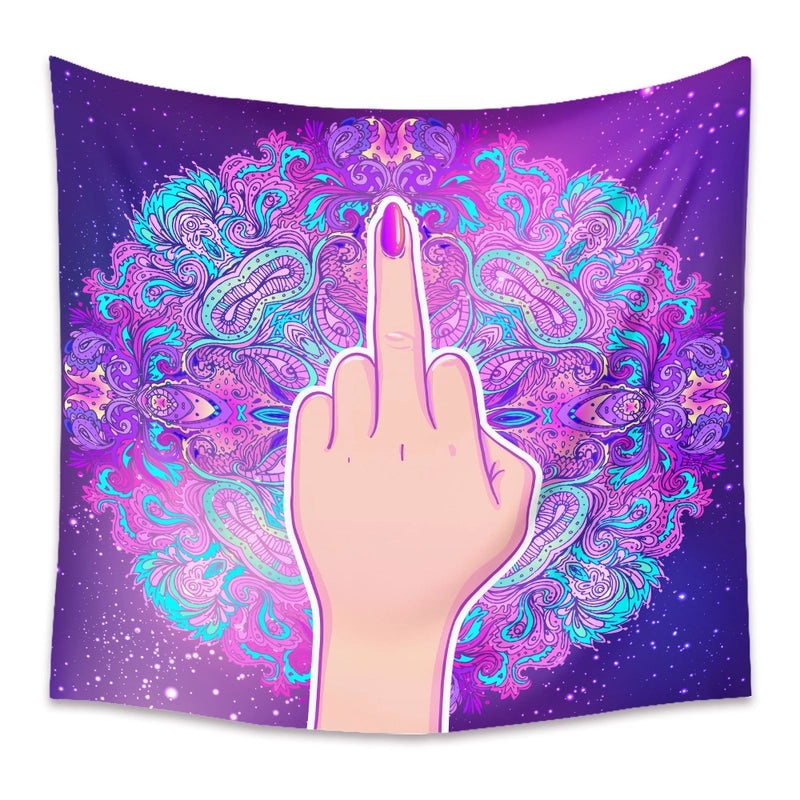 Mushroom Themed Wall Tapestry for Home Decor | Home Decor & Wall Art