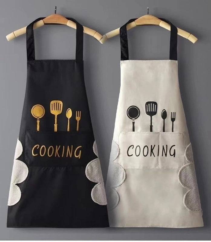 Solid Color PVC Apron for Casual Use 1 Piece | Kitchen Accessories
