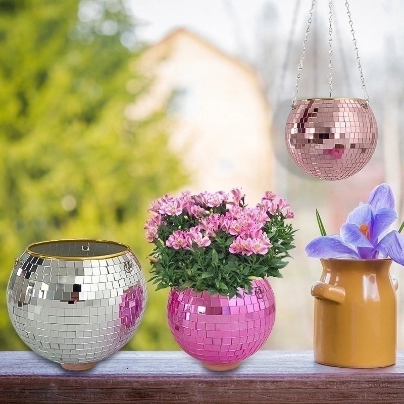 Festive Christmas Casual Round Plastic Glass Ornaments|Holiday Decor