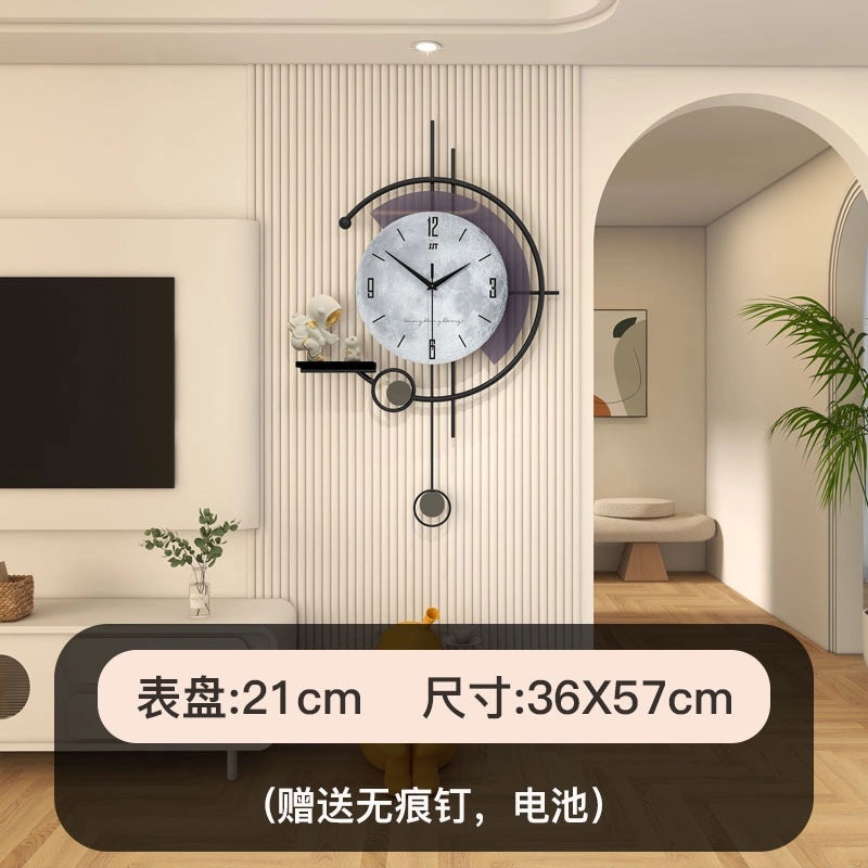 Modern Minimalist Wall Clock for Living Room | Home Decor & Wall Clocks