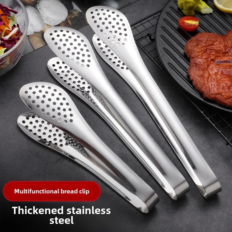 Stainless Steel Food Clip for Kitchen BBQ Buffet Steak Bread Spicy Dish | Kitchen Tools & Accessories