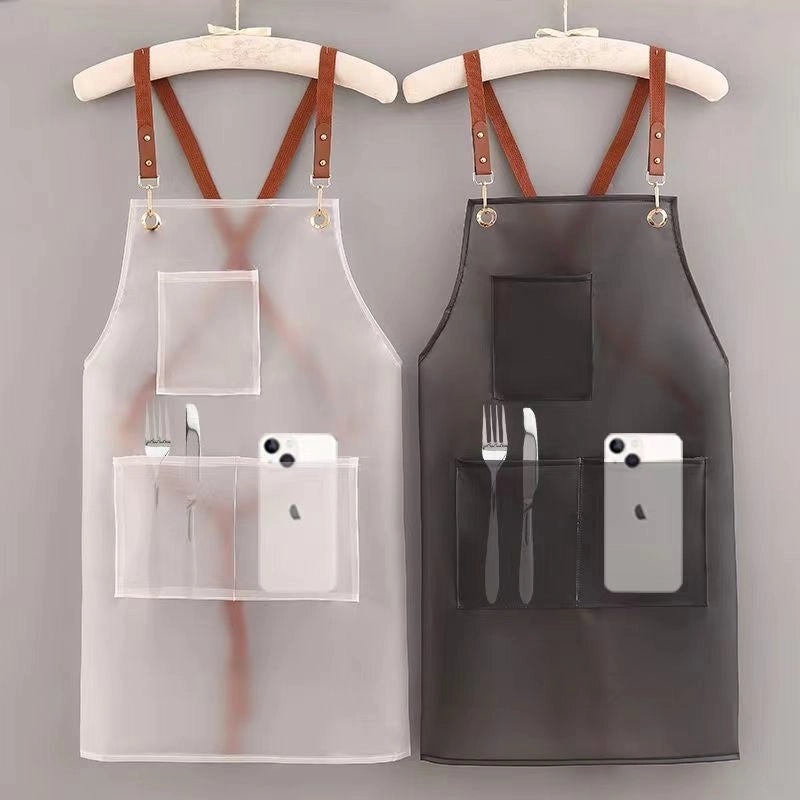 Waterproof Oil-proof Sleeveless Apron for Men and Women | Kitchen Cooking Workwear