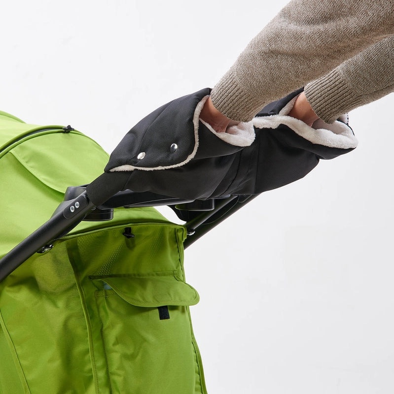 Winter Windproof Baby Stroller Gloves Thick Velvet Lined Warm Mittens | Baby & Kids Accessories