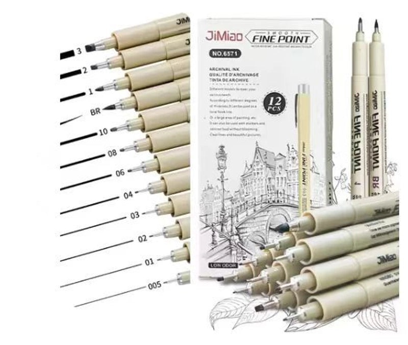 Solid Color Minimalist Gel Pen for Daily Use | Office Supplies