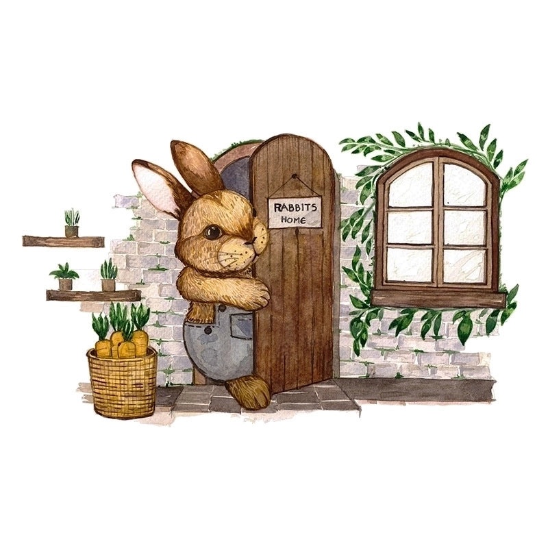 Chinoiserie Style Tropical Vacation Letter Plastic Wall Art Wallpaper | Home Decor & Wall Art