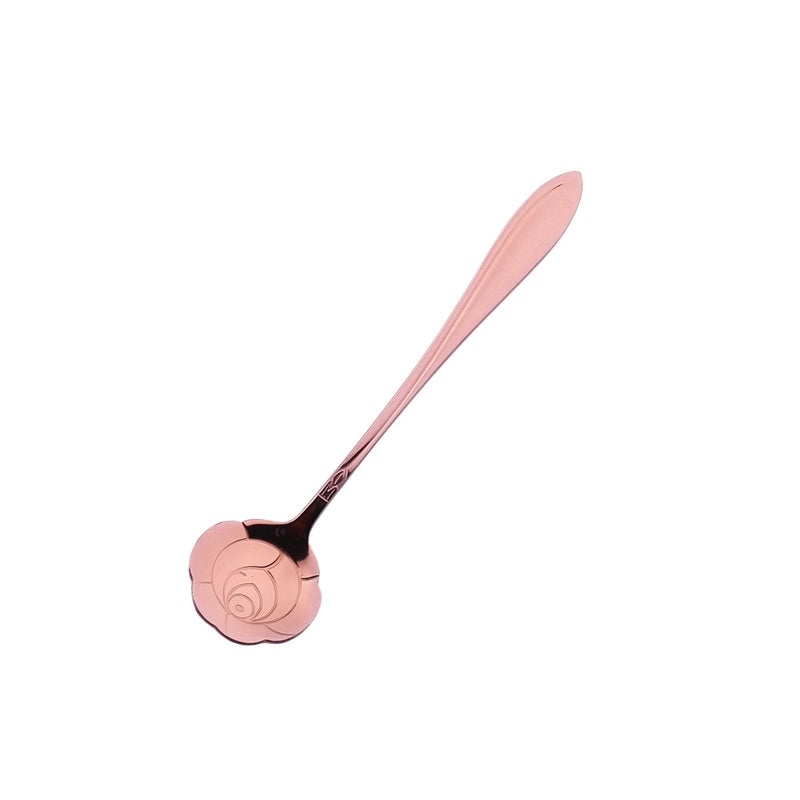 Vacation Floral Stainless Steel Spoon Single Piece | Kitchen & Dining Accessories