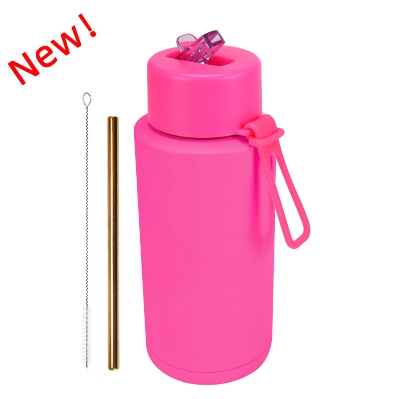 Insulated Stainless Steel Thermos Mug in Solid Colors for Everyday Use|Drinkware & Thermoses