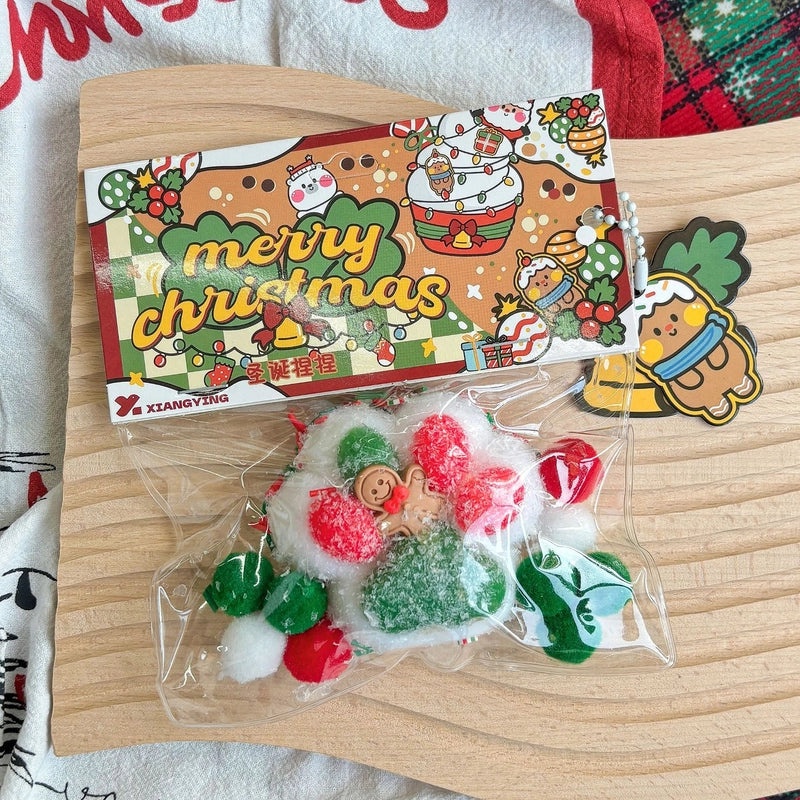 Christmas Tree Donut Fidget Toy Squeezing Stress Relief TPR Sensory Toy | Stress Relief Toys