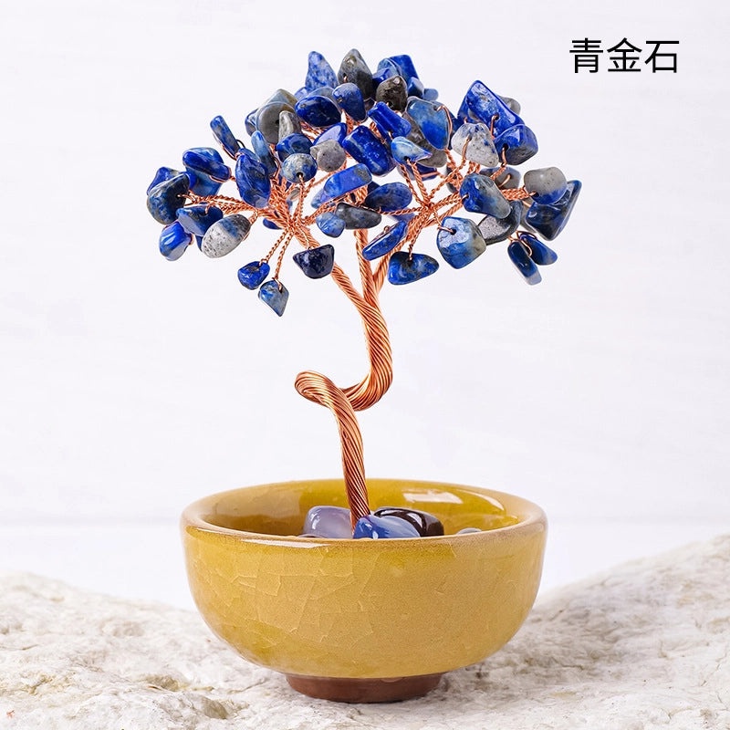 Minimalist Tree Crystal Ornament Decorative Artificial Home Accessories|Home Decor