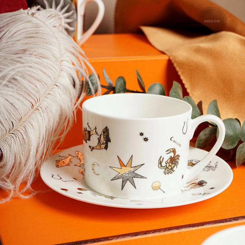 Vintage White Porcelain Water Bottle with Handmade Human Portrait | Drinkware & Bottles