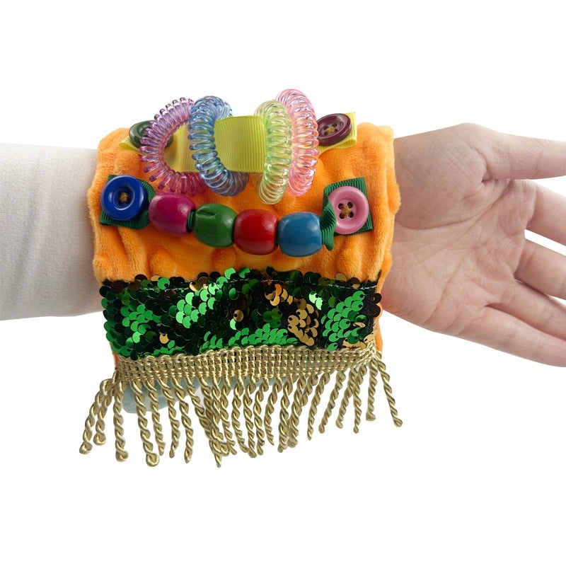 Colorful Plush Fidget Toys Soft Polyester Sensory Stress Relief | Toys & Games