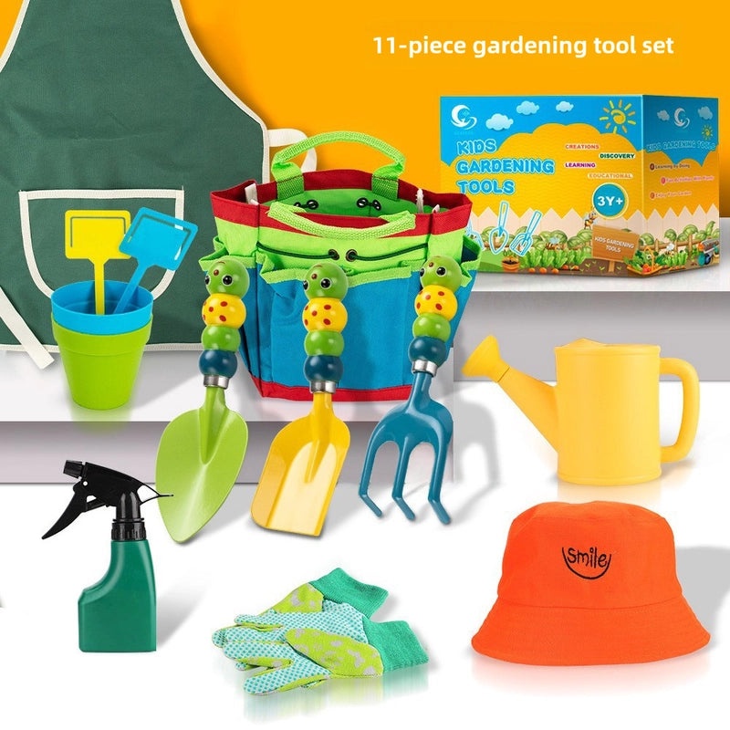 Children's Outdoor Gardening Tool Set for Planting Succulent Vegetables and Flowers | Garden Tools & Outdoor Equipment