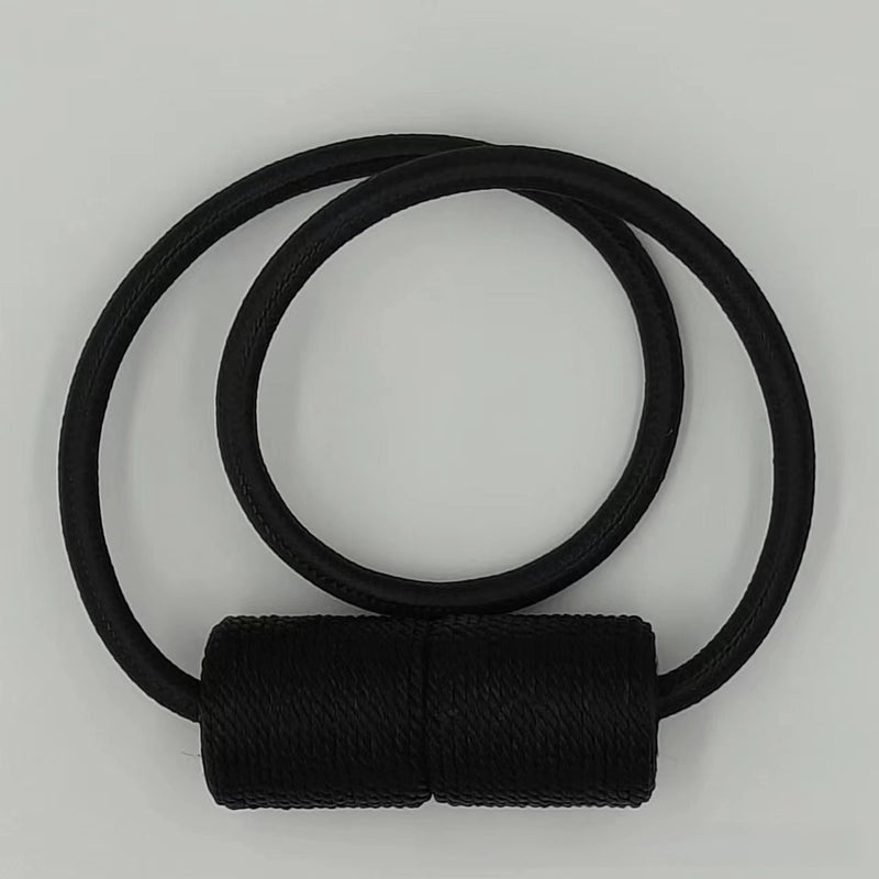 Punch-Free Magnetic Curtain Buckle Tie Rope Accessory for Headphones with Cylindrical Design | Home Decor Accessories